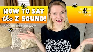 How to say the Z sound by Peachie Speechie [upl. by Nelan]