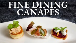 How to make Canapé Hors DOeuvres amp Relishes KMS KITCHEN [upl. by Burnard328]