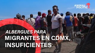 Albergues para migrantes en CDMX insuficientes [upl. by Volney168]