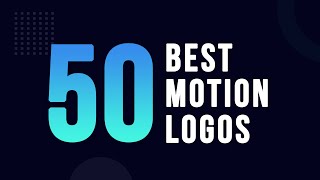 50 Best Motion Logos  Cool Logo Animations  Adobe Creative Cloud [upl. by Enetsirk]