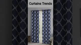 Modern Curtains Design Ideas 2023 Living Room Interior Curtain Design [upl. by Tarton]