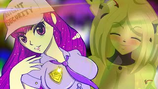 PURPLE GIRL DATE  FNIA Visual Novel CloudNovel 1 [upl. by Nylirac]