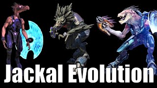 The Evolution of Halos Covenant  The Jackals [upl. by Klockau610]