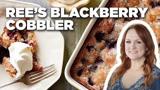 Blackberry Cobbler Recipe  The Pioneer Woman  Food Network [upl. by Joelynn]