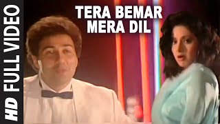 Tera Bemar Mera Dil Video Song  Chaalbaaz  Moh Aziz Kavita Krishnamurthy  Sunny Deol Sridevi [upl. by Gibby766]