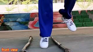 Tinikling  Basic Steps Tutorial [upl. by Lomax907]