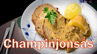 Champinjonsås och allmänt om champinjoner i maten [upl. by Ameline]