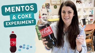 Easy Mentos and Coke Experiment [upl. by Einomrah]