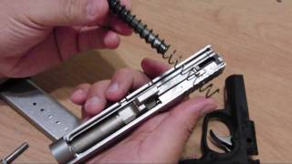 Kahr CW9 Field Strip and Cleaning Guide [upl. by Rosette99]