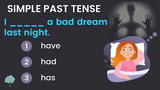 Simple Past Tense Quiz  English Tenses Quiz  English Grammar Test [upl. by Nnylaj]