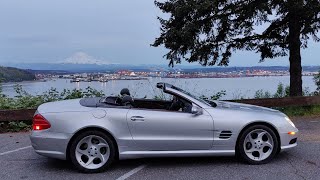 Remote Roof Mercedes SL SL350 SL500 R230 Top Down [upl. by Vijnas]