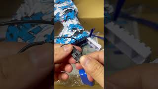 13Blue AKM Gel Blaster Prep asmr jubietoys gelblaster [upl. by Gerrard]