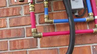 Will PEX Pipe Freeze should it be insulated to protect from freezing and UV light Read Below [upl. by Mccarty]