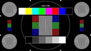 HD TV test pattern collection Monoscop [upl. by Dann]