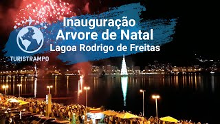 Ãrvore de natal lagoa rodrigo de freitas [upl. by Ennovad]