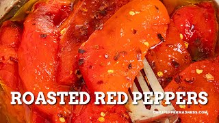 Roasted Red Peppers  How To [upl. by Nosnarb]