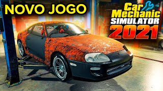 NOVO SIMULADOR DE MECÂNICO REALISTA CAR MECHANIC SIMULATOR 2021 [upl. by Retsevlis]