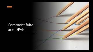 Comment faire une DPAE [upl. by Anitselec]