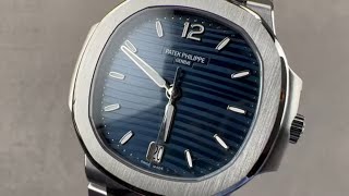 Patek Philippe Nautilus MidSize 71181A001 Patek Philippe Watch Review [upl. by Dalenna]