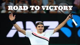 Roger Federer  Australian Open 2018 Road to Victory [upl. by Searcy]