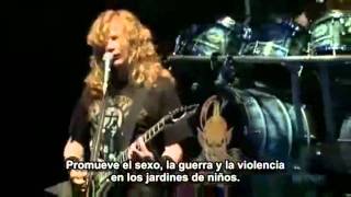 Megadeth Washington Is Next Live Subtitulos en español [upl. by Ardnait474]