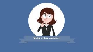 Tips på hur du väljer och använder referenser [upl. by Erised479]