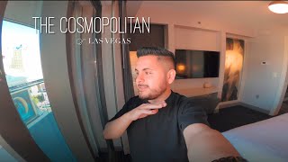 The Cosmopolitan of Las Vegas  Terrace One Bedroom Suite Fountain View [upl. by Yztim]