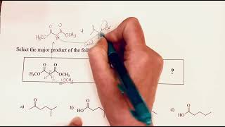 Malonic Ester synthesis example [upl. by Aneekan88]