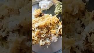 Malabar chicken dum biryani malabarbiryanichickenbiriyanimalabarfoodyummyrecipeyoutubeshorts [upl. by Naud]