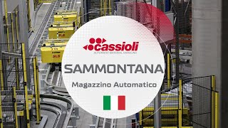 Magazzino Automatico Sammontana CASE STUDY  Cassioli [upl. by Dinse319]