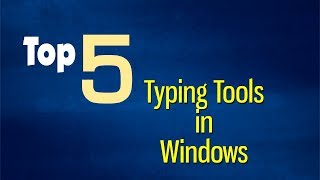 Top 5 Malayalam Typing Tool in Windows [upl. by Sheply40]