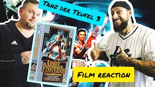 TANZ DER TEUFEL 3  Armee der Finsternis  Super lustiger Horrorspaß  FILM REACTION [upl. by Justina]