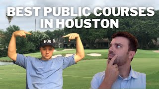 Top 5 PUBLIC Golf Courses in Houston golf [upl. by Rebba]