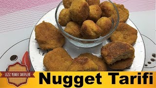 Evde Nugget Nasıl Yapılır   Tavuk Yemekleri Nugget Tarifi [upl. by Kerek]