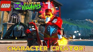 LEGO DC Super Villains Character Creator With All Characters Unlocked [upl. by Newkirk841]