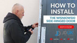 Wisniowski SideHinged Door Installation  Start to Finish  JDUK LTD [upl. by Yajet]