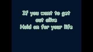 Three Days Grace  Get Out Alive Lyrics [upl. by Randi]