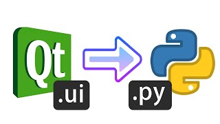 How to convert QtDesigner UI to Python [upl. by Aiouqahs]