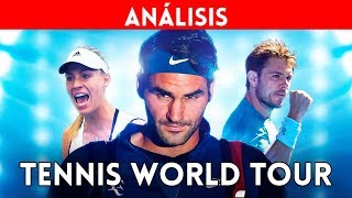 ANALISIS TENNIS WORLD TOUR Tenis para PS4 Xbox One Switch y PC [upl. by Deery741]