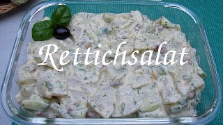 HCG21TageDiät Rettichsalat Ersatz für Kartoffelsalat [upl. by Shara12]