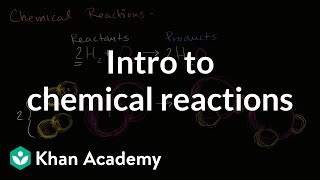 Intro to Chemical reactions  Chemical equation and reactions  Chemistry  Khan Academy [upl. by Anas]