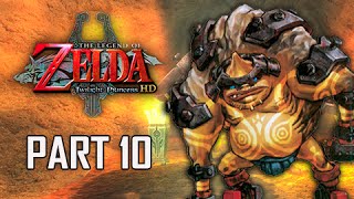 The Legend of Zelda Twilight Princess HD Walkthrough Part 10  Goron Mines Hero Mode [upl. by Ittocs]