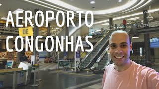 Aeroporto de Congonhas em São Paulo  Como é  Tour completo [upl. by Mil]