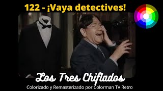 122 Los Tres Chiflados Vaya Detectives  A Color 1950 Audio Latino [upl. by Kera]