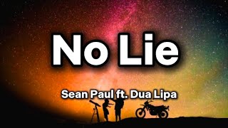 No Lie – Sean Paul ftDua Lipa  Full Song Lyrics [upl. by Jsandye]