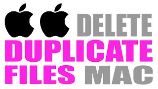 How To Delete Duplicate Files on a Mac [upl. by Eniger]