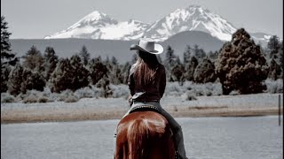 God’s Country  Western Riding Music Video [upl. by Jorin]