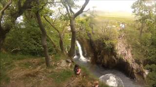 Ingleton falls Scott and joe cliff jumping [upl. by Vonni]