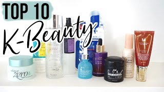 KBEAUTY  TOP 10 ✨ Soins Cosmétiques Coréens 🇰🇷 [upl. by Inaluiak]