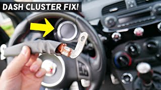 CAR DASH LIGHT BLINK TURN ON AND OFF WHILE DRIVING CLUSTER TURNING ON OFF [upl. by Enialehs]